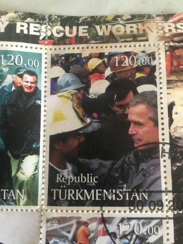 September 11 2001 Rare Stamp Sheet Collection - Picture 8 of 11