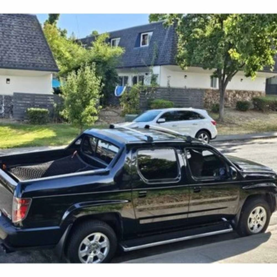 For Honda Ridgeline 2006-2014 Roof Rack Cross Bar Aluminum Cargo Luggage Carrier Foto 2 de 4