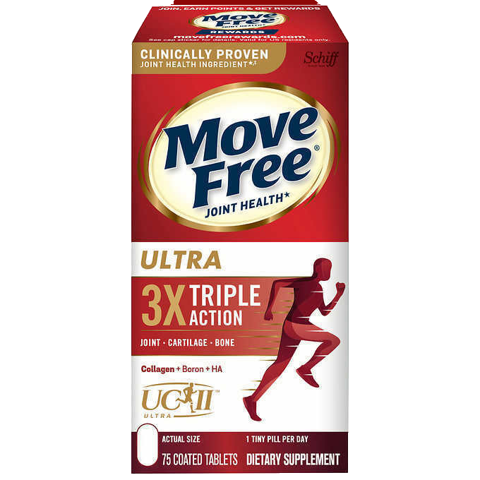 Schiff Move Free Ultra Triple Action Joint 75 Tablets Type II