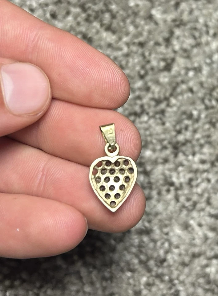 Ruby Necklace Pendent With 14 Karat Gold - Image 4 of 4