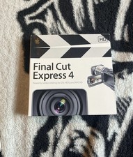 Apple Software Final Cut Express 4 Retail Version MB278Z/A with Original Box