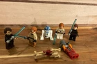 LOT LEGO Anakin Skywalkers And Obiwan Kenobis + R2d2
