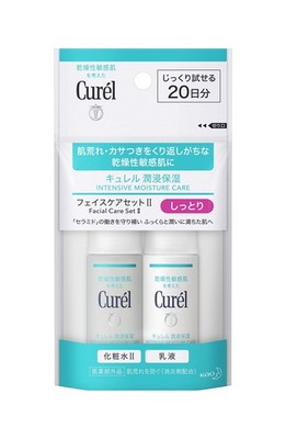 Curel [Trial Set] Face Care Moisturizing (Lotion 30ml + Emulsion 30ml) II Japan