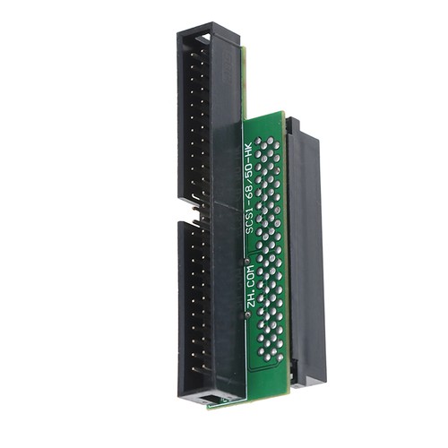 SCSI 68 pin 68-pin male to 50 pin 50-pin male adapter converter m CA - Picture 6 of 9