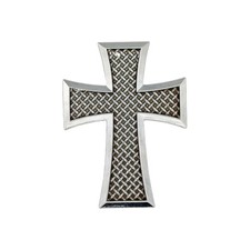 Cross Metal Car Decal,Jesus Car Accessories,3D Metal Cross Car Decal Emblems