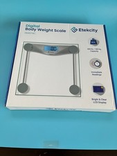 ETEKCITY DIGITAL BODY WEIGHT SCALE EB4074C