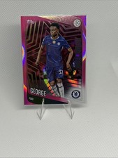 2025-26 Topps Uefa Club Competition Tyrique George #58 Future Stars Purple