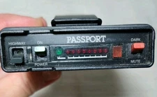 Vintage Cincinnati Microwave Passport Radar Detector 9VDC Untested As-Is