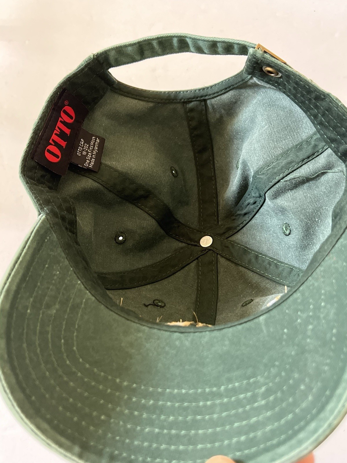 Green “Forgiven” Adjustable Strapback OTTO Hat, P… - image 3