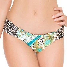 Luli Fama Miami Guantanamera Scrunch Full Back Bikini Bottom