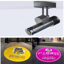 Proiettore Logo 35W LED Personalizzato IP65 Impermeabile Telecomando per Insegne Negozio Pubblicità