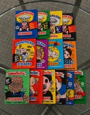 Set Of 14x Garbage Pail Kids Wax Packs 2nd-15th Series OS2-OS15 Factory Sealed🤯