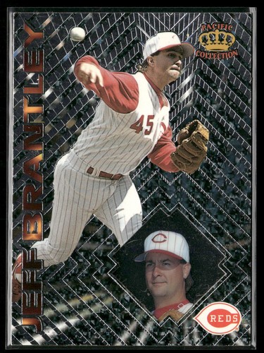 1997 Pacific Prism Invincible Jeff Brantley #91 card