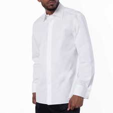 Saint Laurent Men's Col Monsieur Button Down Shirt