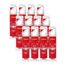 12x Colgate Max White Luminous Teeth Whitening Toothpaste Pump 100ml 41.66 per litre