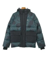 LACOSTE LIVE Down Jackets / Down Vests BlackxGreen(Patterned) XS 2200606826105