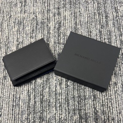 Richard Mille Card Case Wallet Luxury Compact Black New From Japan
