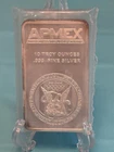 10 oz Silver Bar APMEX .999 Fine
