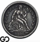 1853 Seated Liberty Dime w/Arrows, Tough Collector Type Coin