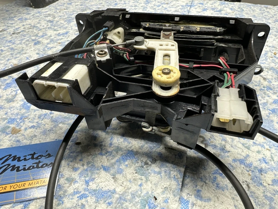 90-97 Mazda Miata MX5 MX-5 Calentador Climatizador Panel USADO/Ajuste roto  Foto 4 de 4