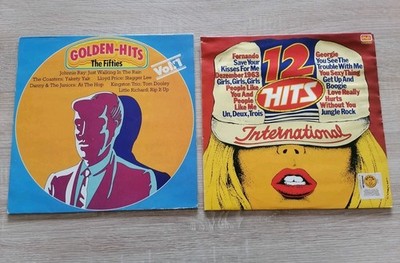 Golden Hits The Fifties + 12 Hits International Vinyl LP 12'' Sammlungsauflösung