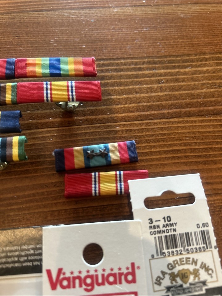 US Army Engineer Corps Insignia Lot Ribbons DUI Crests Vanguard ...
