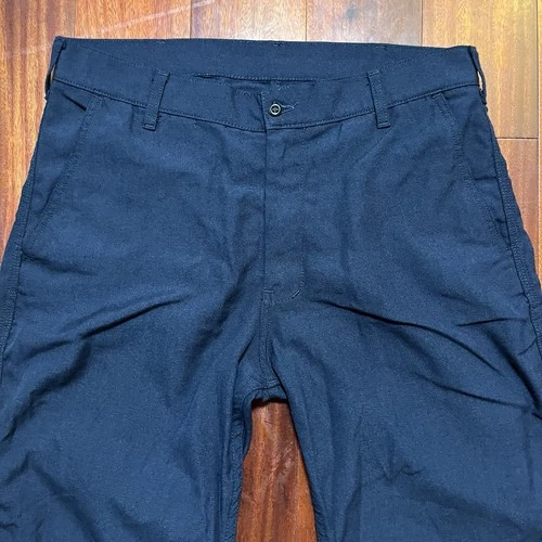 NeeseWear FR Pants Mens 34 (36x31) Navy Blue Mechanic Oil Rig Workwear Light Cat image 2
