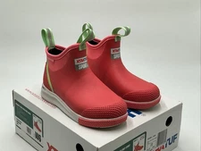 Xtratuf Ankle Deck 34910-59730 Boots Women's 6 Coral Slip On Waterproof ebay521