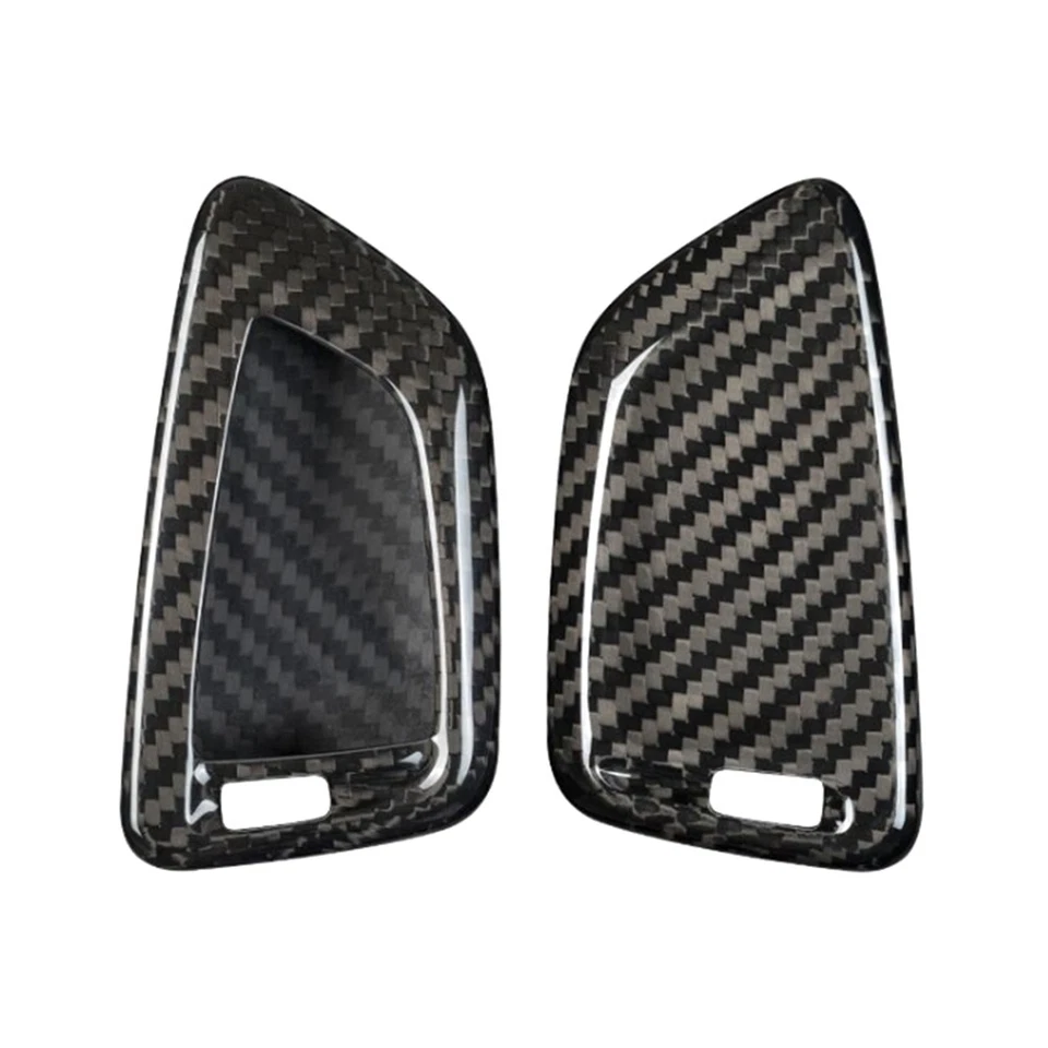 Fit BMW X1 X5 X6 F48 F15 F16 X-Series Carbon Fiber Remote Key Shell Cover - Image 3 of 4