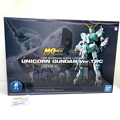 Bandai MGEX 1/100 Unicorm Gundam Ver. TWC The Gundam Base Limited