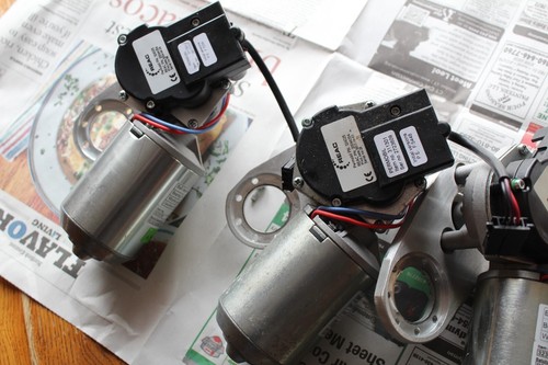TESTED 3 LOT Permobil Power Chair LIFT Actuator Motor w/ Drive Belt REAC F3 M3 - Picture 3 of 5