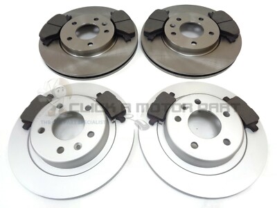 Front & Rear Brake Discs And Pads (Check Disc Size) For Vauxhall Insignia 18-22