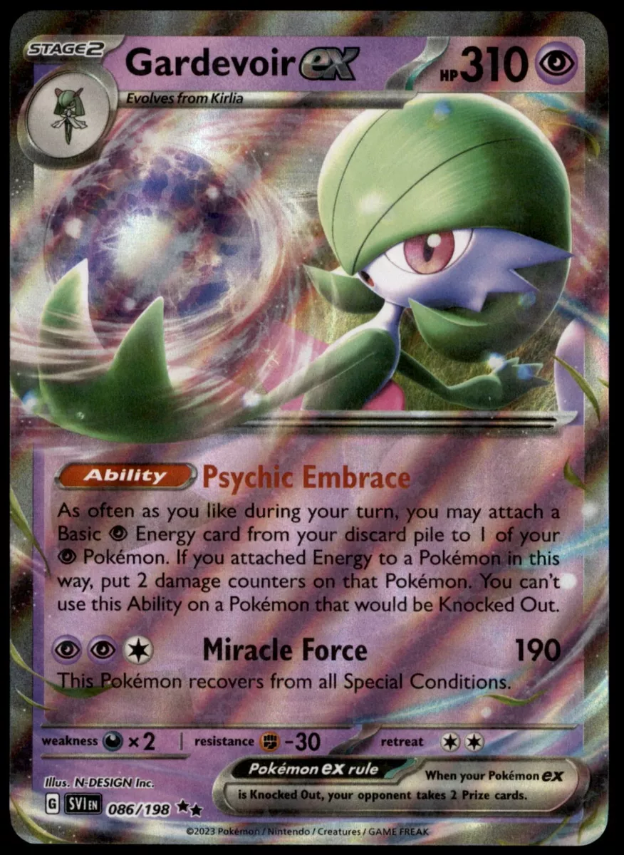 Gardevoir ex, 86/198 Scarlet & Violet