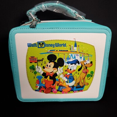 Walt Disney World 50th Anniversary Vault Mickey Loungefly Shoulder Bag Lunchbox Walt Disney World 50th Anniversary Vault Mickey Loungefly  main image 4