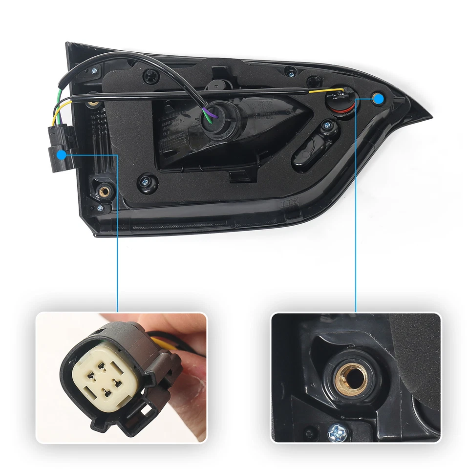 Inner Tail Light For 2019-2023 Jeep Cherokee Latitude Brake Lamp Passenger Right Foto 4 de 4