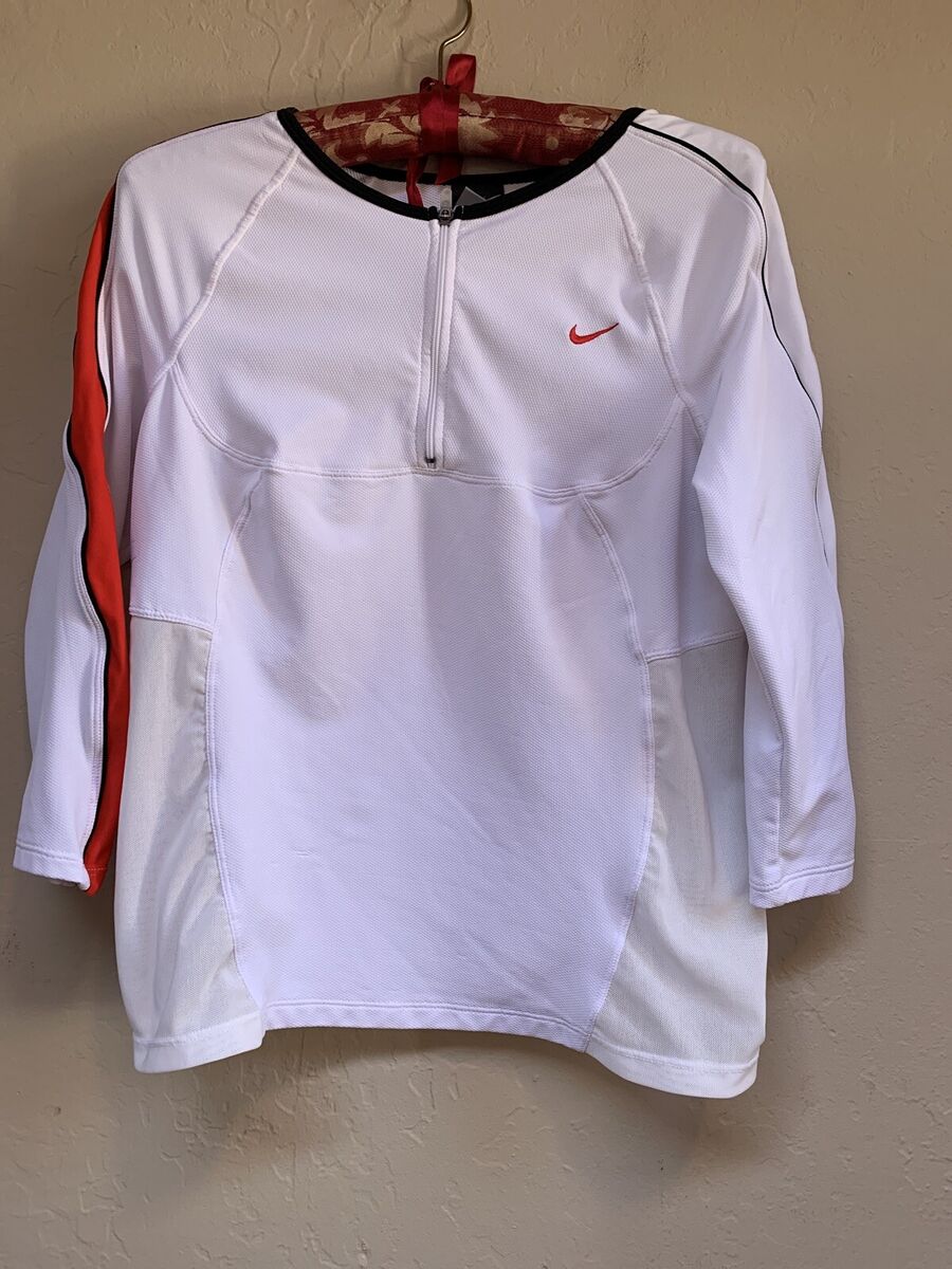 Nike Sphere Dry Unisex Medium (8-10) Sports Shirt White With Nike Sphere Dry Unisex Medium (8-10) Sports Shirt White With