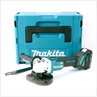 Makita Dga 504 Y1J Akku Winkelschleifer 18V 125Mm Brushless+Akku 1,5Ah+Makpac