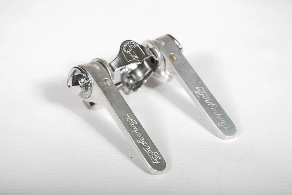 Juego de palancas de cambio de bicicleta de carretera Campagnolo abrazadera en tubo de descenso de bicicleta NUEVO EN CAJA RARO Foto 4 de 4