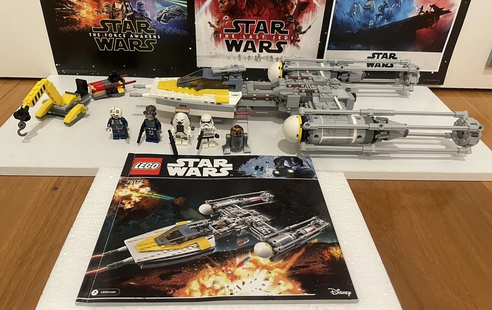 LEGO Star Wars: Y-Wing Starfighter 75172 - 100% Completo - Como Nuevo - Raro Foto 3 de 4