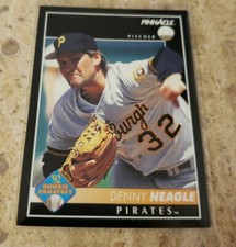 1992 score pinnacle baseball Denny Neagle