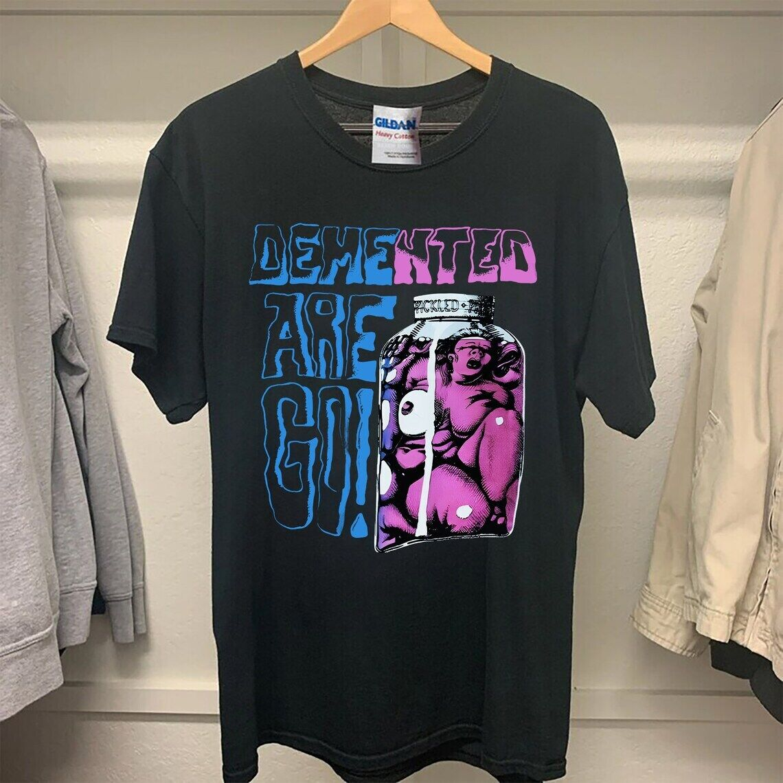 ヴィンテージ ロックTシャツ demented are go サイコビリー