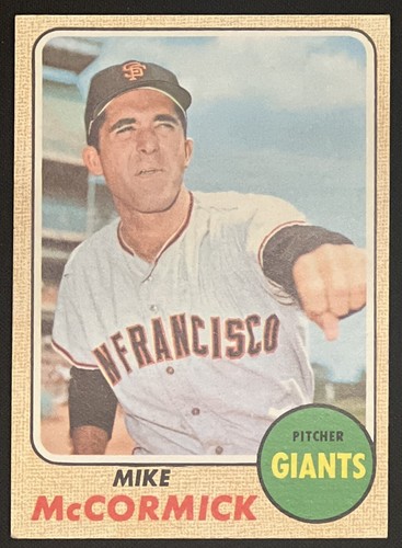 Set Builders: 1968 Topps 400-599 VG/EX & better, no creases, FREE shipping - Picture 6 of 374