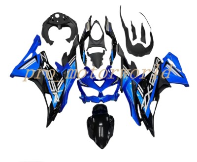 ガリ20240825 For Kawasaki Ninja ZX25R ZX4R ZX4RR 20-2024 Black Blue Body
