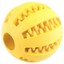 thumbnail 15 - Pet Dog Puppy Cat Training Dental Toy Rubber Ball Chew Treat Dispensing Holder B