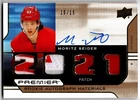 2022-23 Premier Rookie Auto Materials Patch MORITZ SEIDER PRA-SE 15/15 Wings RPA