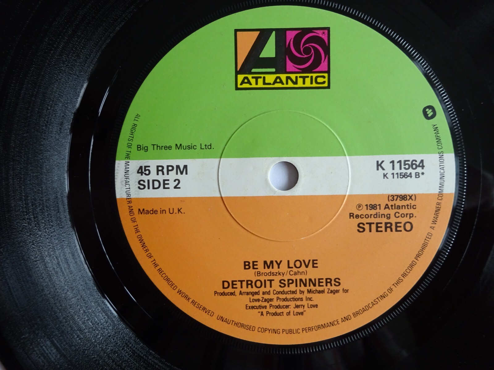 DETROIT SPINNERS MEDLEY 1981 7" VINYL SINGLE. K11564. eBay