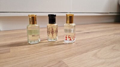 Designer Parfümöl 3 Stück für Herren 