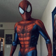 Ultimate Spider-Man Jumpsuit Spiderman Costume Cosplay Halloween Adult Kids B01