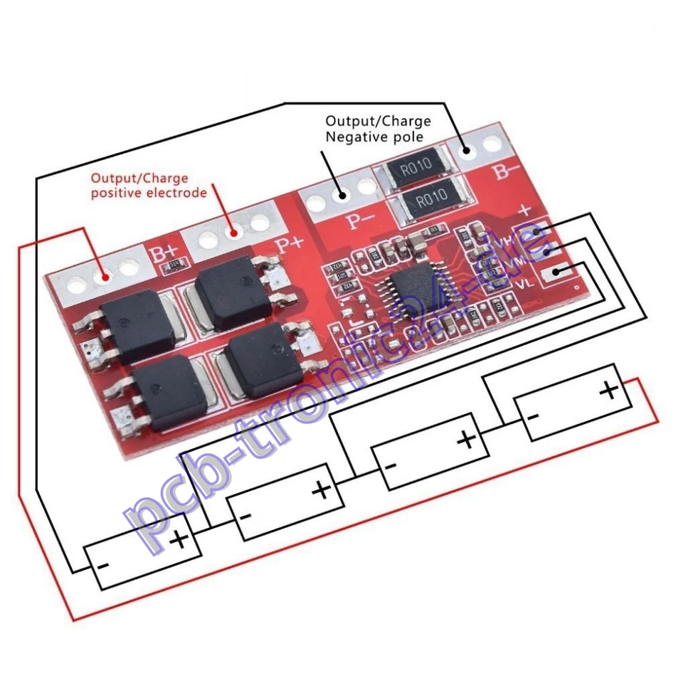 MARKENLOS BMS 4S 30A 14.8V Li-on 18650 Battery Charger Module Akku Batterie Schutz Platine