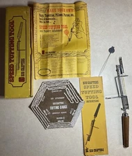 1970s RC Rug Crafters Speed Tufting Tool Set w/Instructions & Box-Made in the US